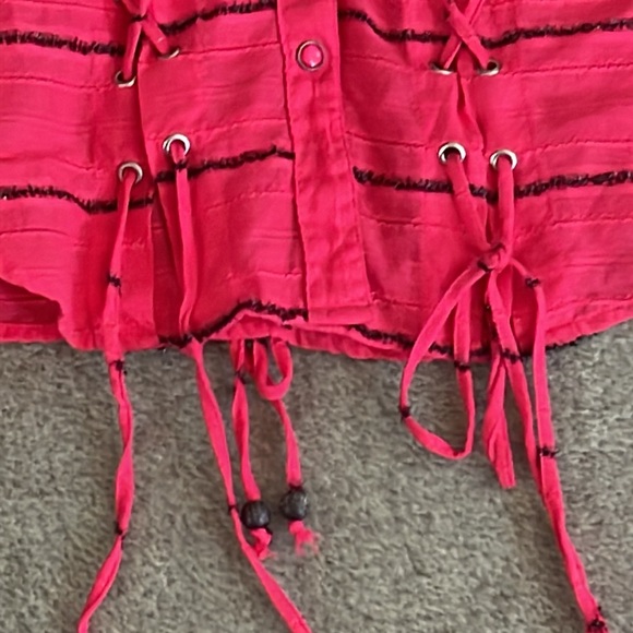 Ride Brand Western Style Cowgirl Shirt pink size S - Picture 5 of 12